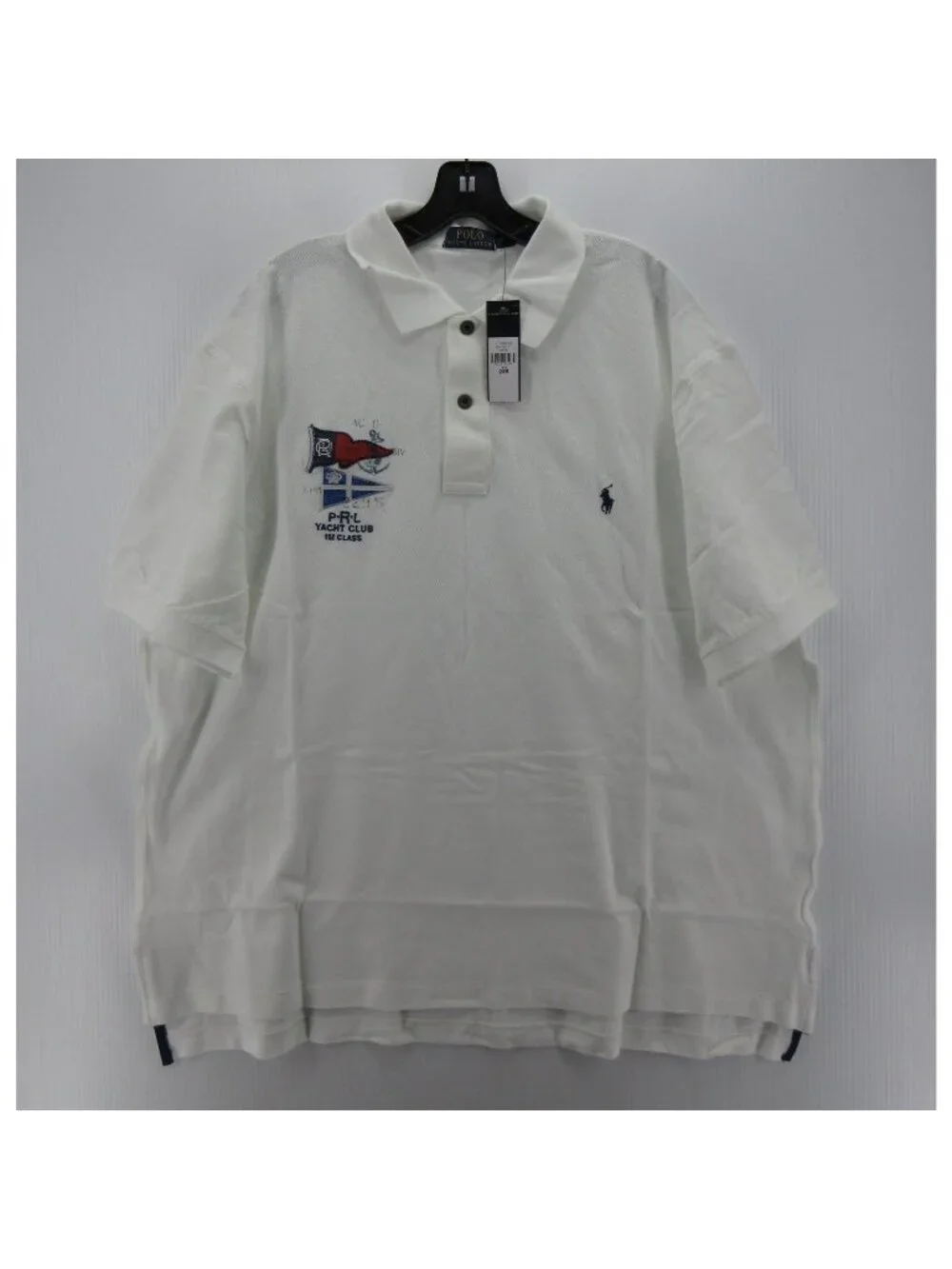 Polo Ralph Lauren Polo Shirt 2XB Big Yacht Club Nautical Crest Logo